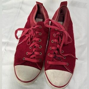 Ugg Evera Red Sneakers Size 7